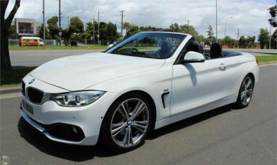 2017 BMW 4 Series 430i Sport Line Convertible F33 for sale in West Footscray